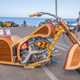 Illustration for article titled At $15,000, Would You Pine For This Custom Harley-Davidson Woody?